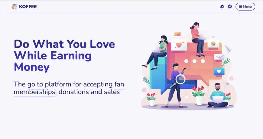 Koffee Fans - Saas Platform for Content Creators