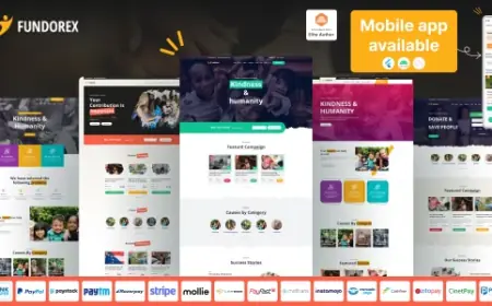 Fundorex - Crowdfunding and Donation Platform v1.4.0