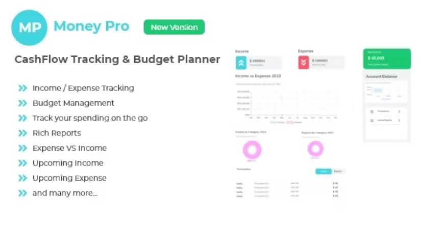 Money Pro - Cashflow and Budgeting Manager v4.0