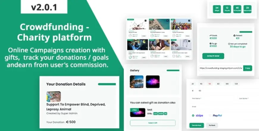 Crowdfunding - Fund raising platform / Charity / Donation