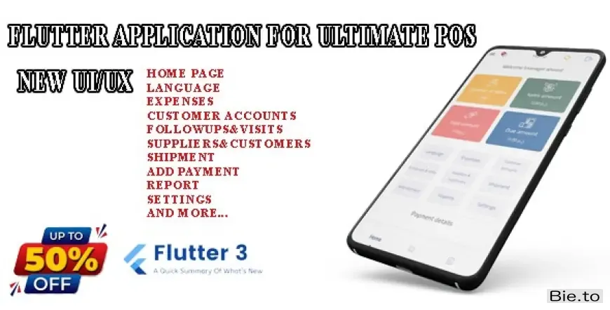 Flutter Application for UltimatePOS