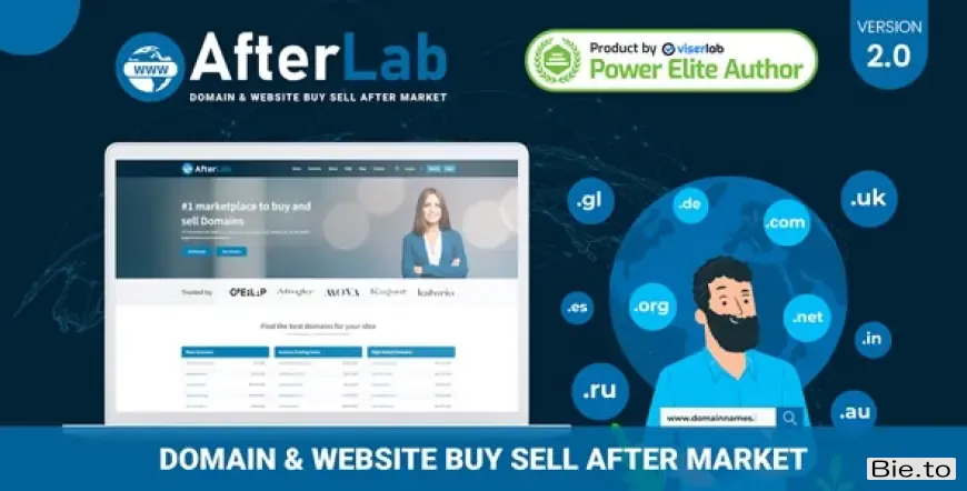 AfterLab - Domain & Website Buy Sell After Marketplace