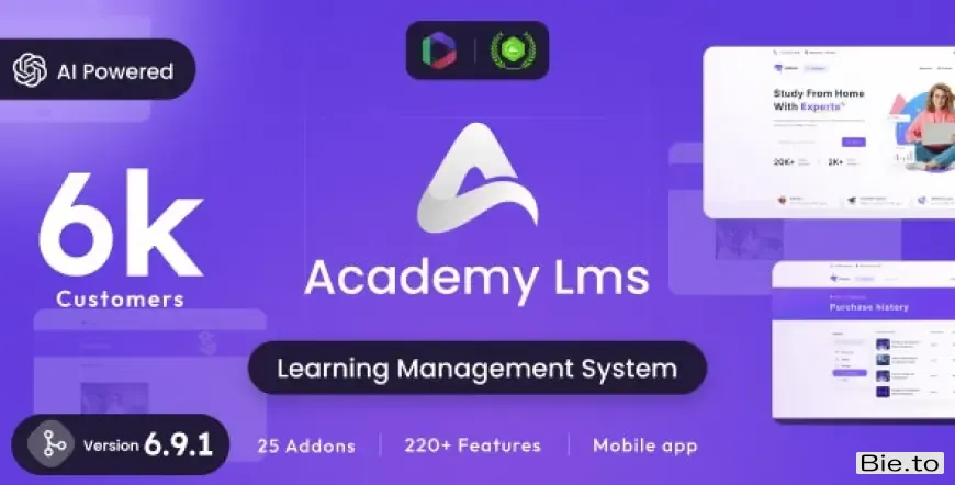 Academy LMS - Learning Management System