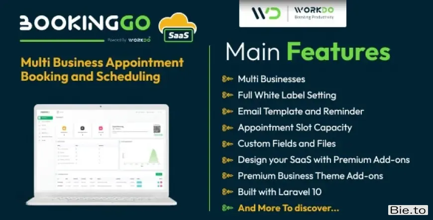 BookingGo SaaS - Multi Business Appointment Booking and Scheduling