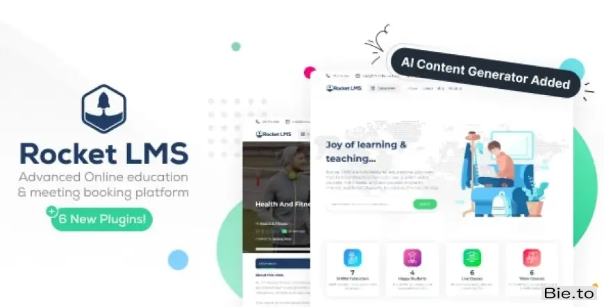Rocket LMS - Learning Management & Academy Script