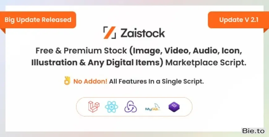 Zaistock - Free & Premium Stock Photo, Video, Audio, Icon Illustration Script