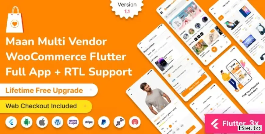 Maan multivendor - eCommerce Flutter Customer Full App