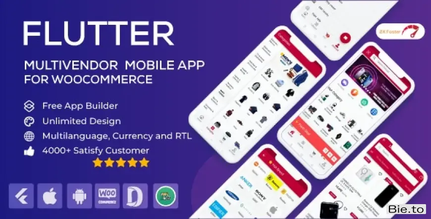 Flutter Multivendor Mobile app for WooCommerce