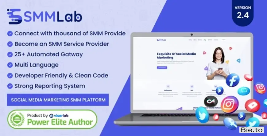 SMMLab - Social Media Marketing SMM Platform