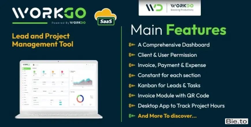 WorkGo SaaS - Lead and Project Management Tool