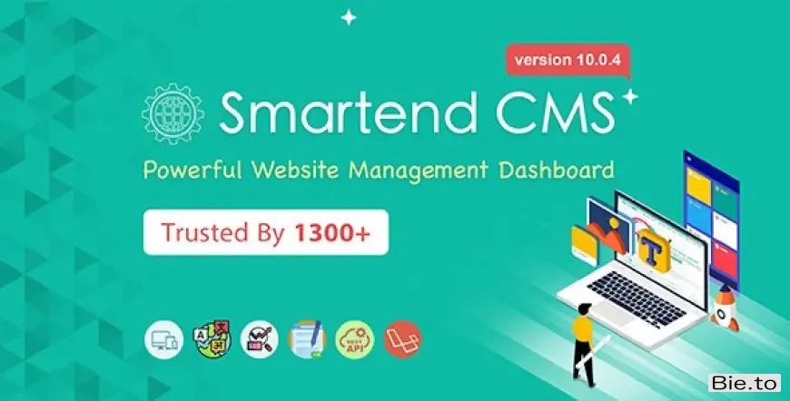 SmartEnd CMS - Laravel Admin Dashboard with Frontend and Restful API