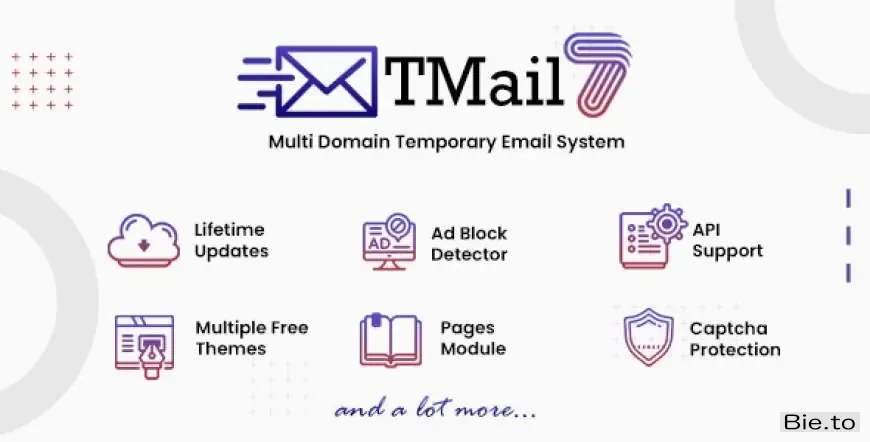 TMail - Multi Domain Temporary Email System