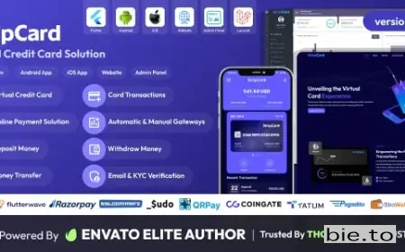 StripCard - Virtual Credit Card Solution