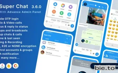 Super Chat - Android Chatting App with Group Chats and Voice/Video Calls - Whatsapp Clone