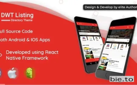DWT Listing - Directory & Listing React Native App