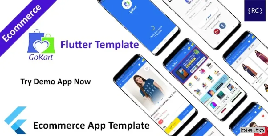 GoKart - Flutter E-commerce App Template - Flipkart Clone Flutter