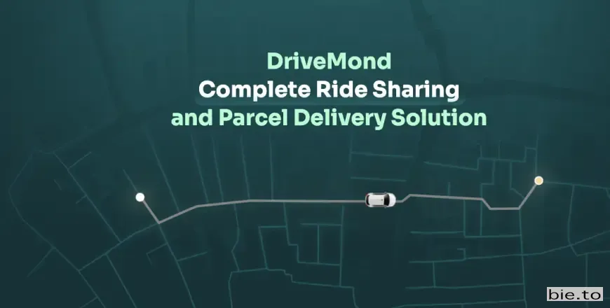 DriveMond - Ride Sharing & Parcel Delivery Solution Scripts