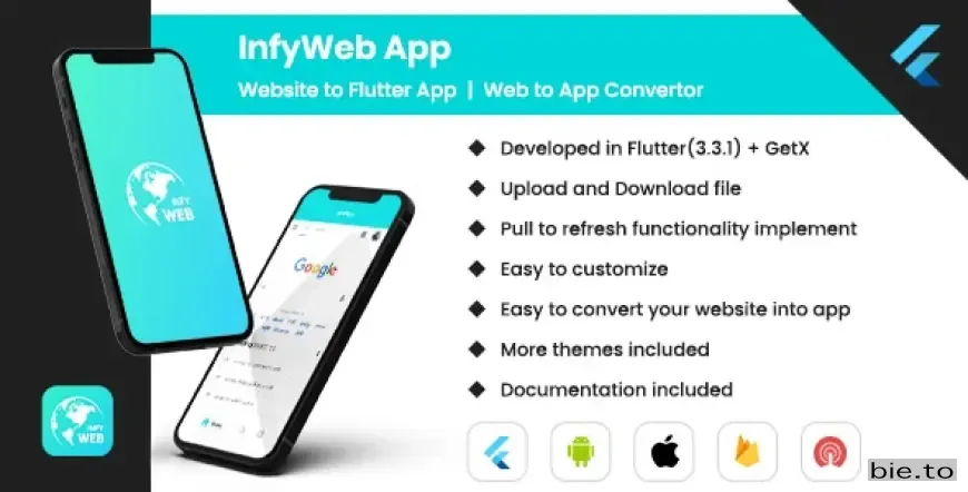 Web to App - Convert Website to Flutter App