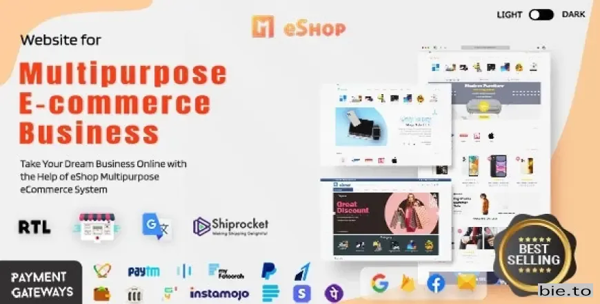 eShop Web - Multi Vendor eCommerce Marketplace/CMS