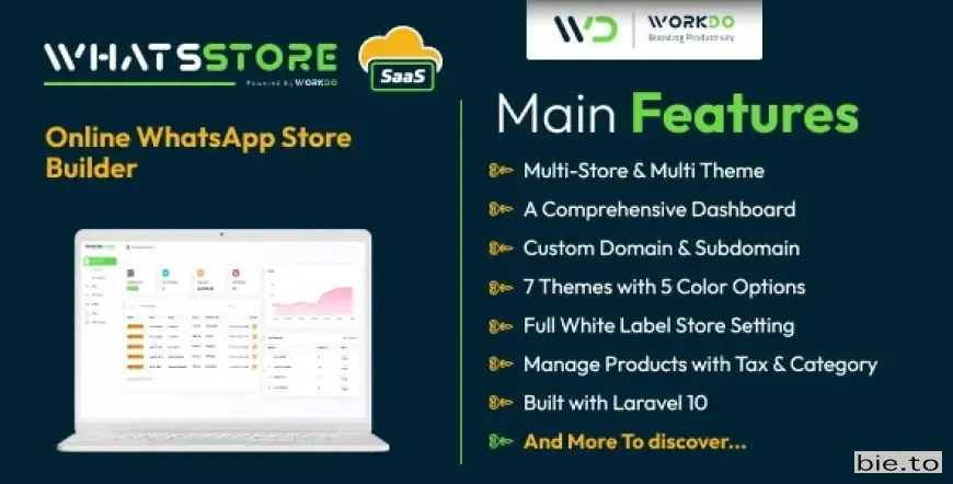 WhatsStore SaaS - Online WhatsApp Store Builder