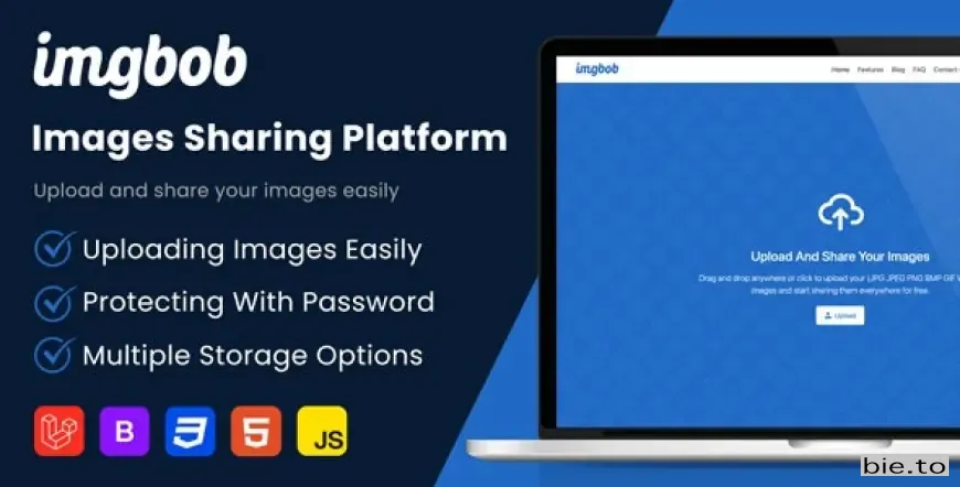 Imgbob - Upload And Share Images Platform