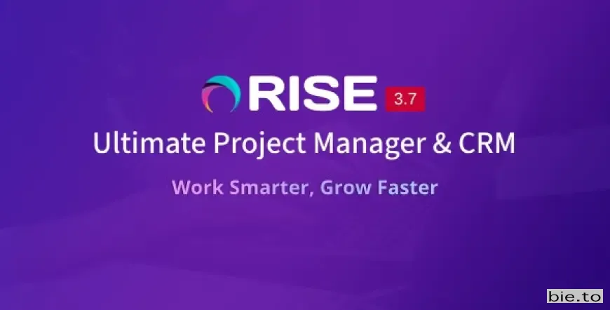 RISE - Ultimate Project Manager & CRM