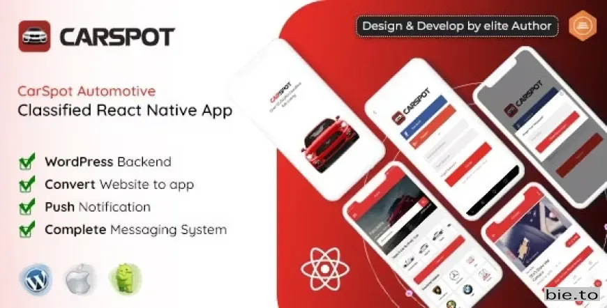 CarSpot- Dealership Classified React Native App