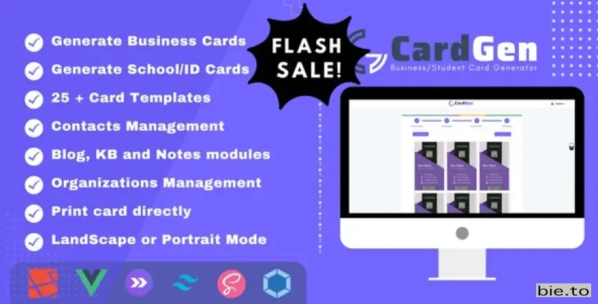 CardGen - Business or ID Card Generator