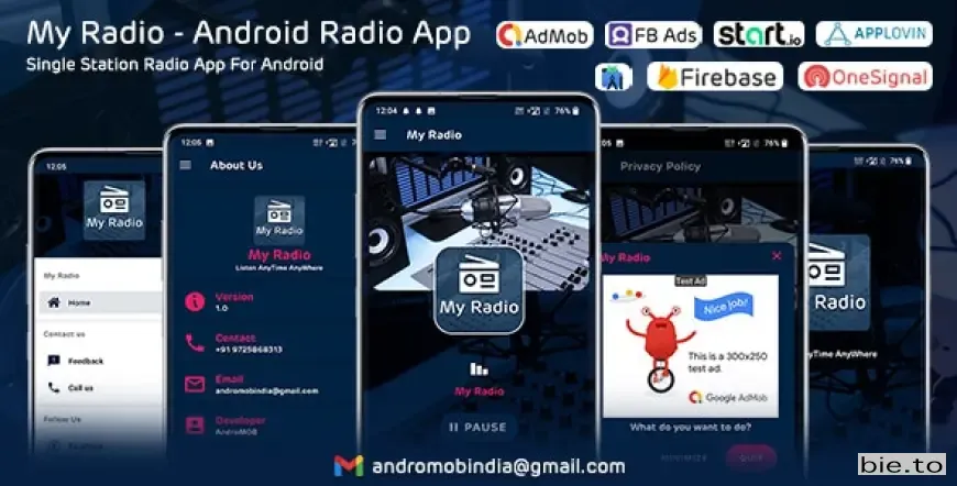 My Radio - Android Radio App (Single Station)