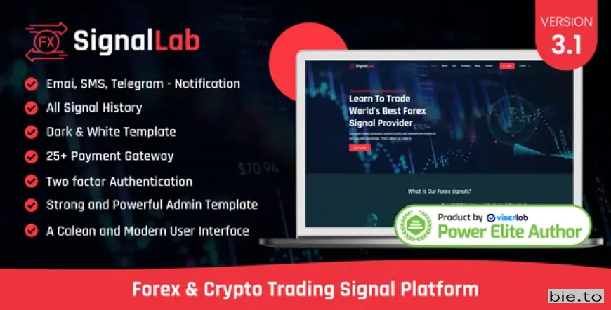 SignalLab - Forex And Crypto Trading Signal Platform