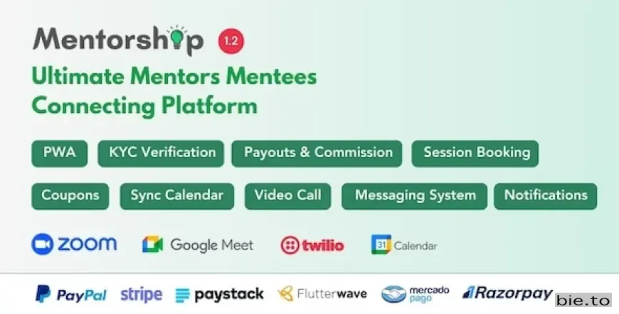 Mentorship - Ultimate Mentors Mentees Connecting Platform