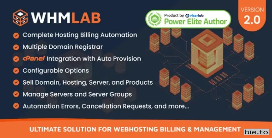 WHMLab - Ultimate Solution For WebHosting Billing And Management