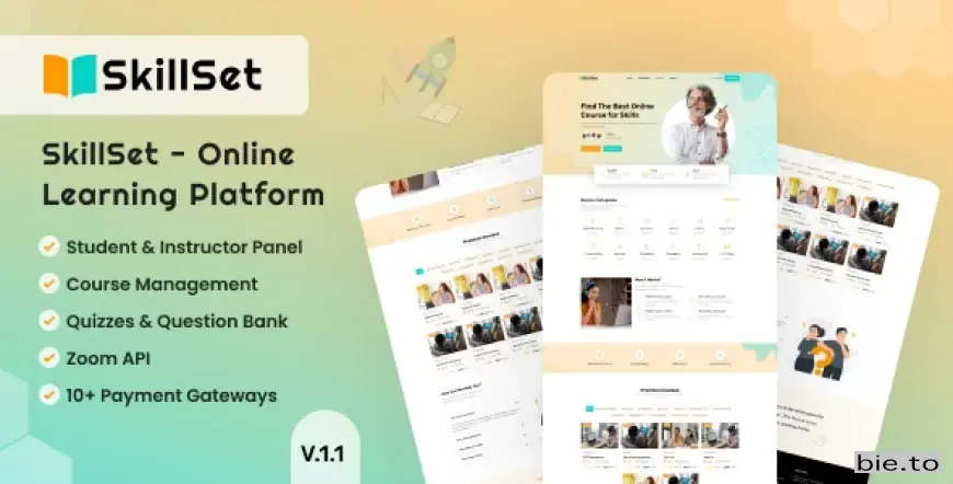 SkillSet - Online Learning Platform