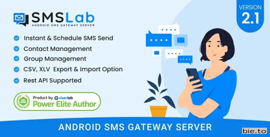 SMSLab - Android Based SMS Gateway Server