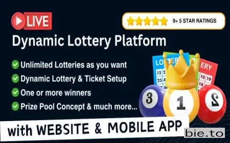 Dynamic Lottery & Competition Platform – Online Lotteries, Lucky Draws, Raffles, and Contests