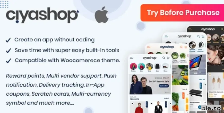 CiyaShop - Native iOS Application based on WooCommerce