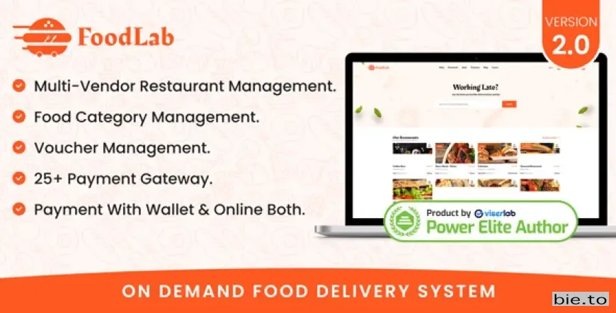 FoodLab- On demand Food Delivery System