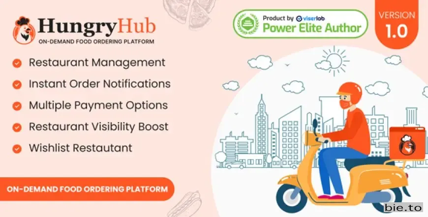 HungryHub - On Demand Food Ordering Platform