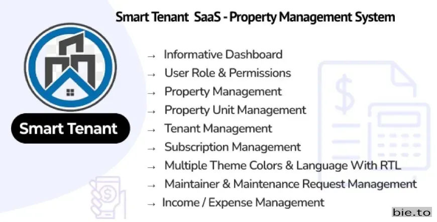 Smart Tenant SaaS - Property Management System