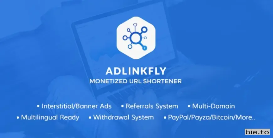 AdLinkFly - Monetized URL Shortener