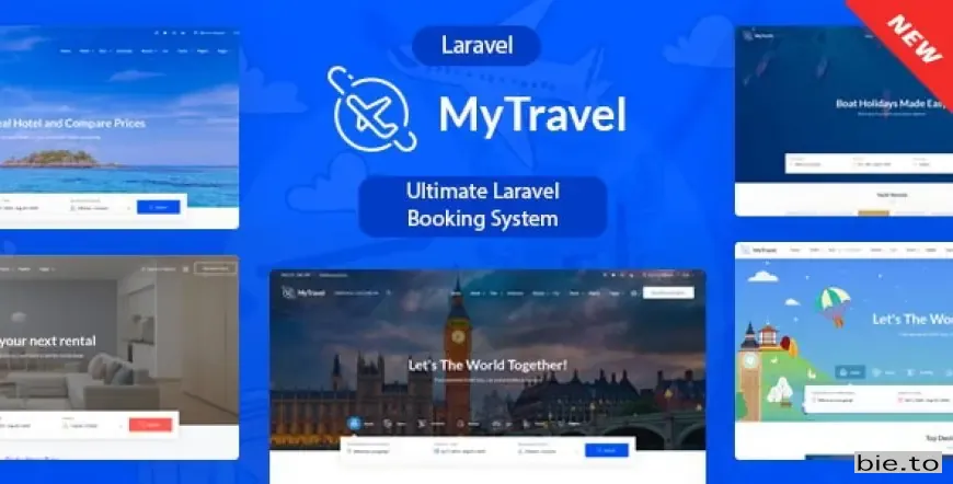 MyTravel - Ultimate Laravel Booking System