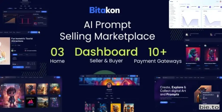 Bitakon - AI Prompt Buy Selling Marketplace (Multi Seller)