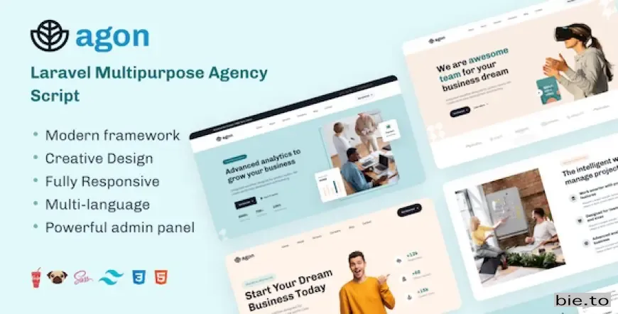Agon - Laravel Multipurpose Agency Script