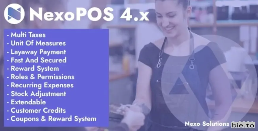 NexoPOS - POS, CRM & Inventory Manager