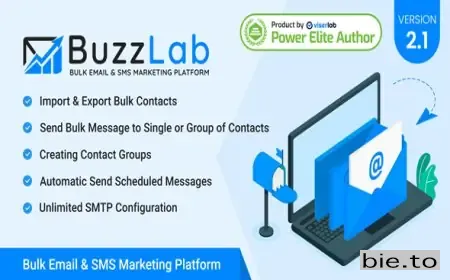 BuzzLab - Bulk Email And SMS Marketing Platform