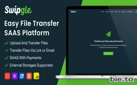 Swipgle - Easy File Transfer (SAAS) - 26 March 2025