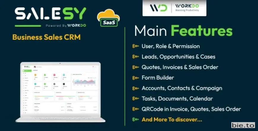 Salesy SaaS - Business Sales CRM