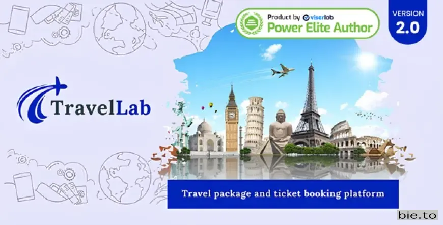 TravelLab - Travel Package & Ticket Booking Platform