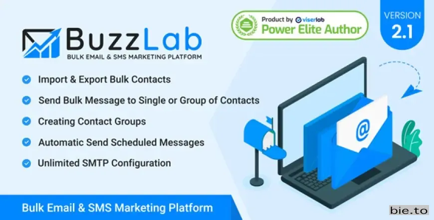 BuzzLab - Bulk Email And SMS Marketing Platform