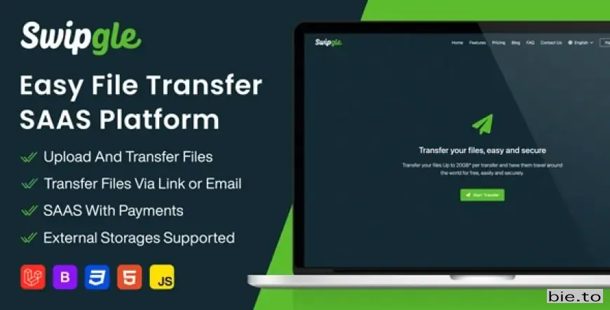 Swipgle - Easy File Transfer (SAAS)